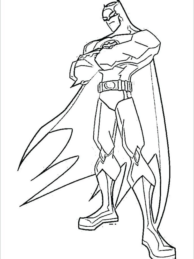 dc comics batman coloring pages