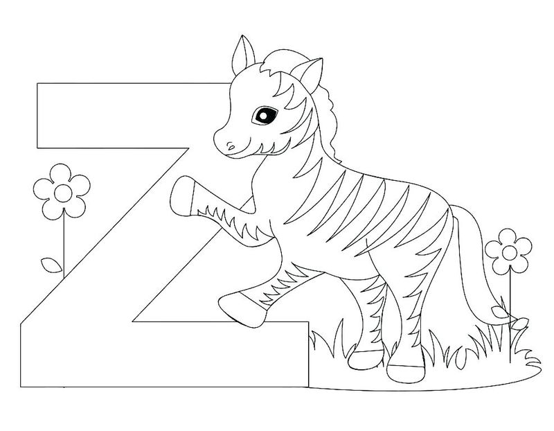 Coloring Pages Of Zebra