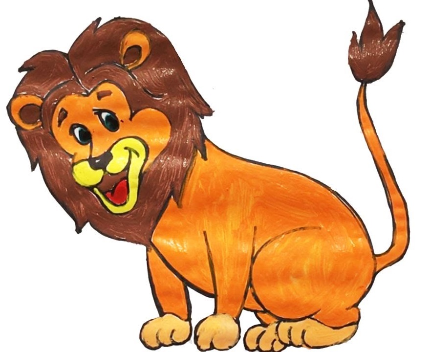 King of The Jungle, Lion Coloring Pages Printable