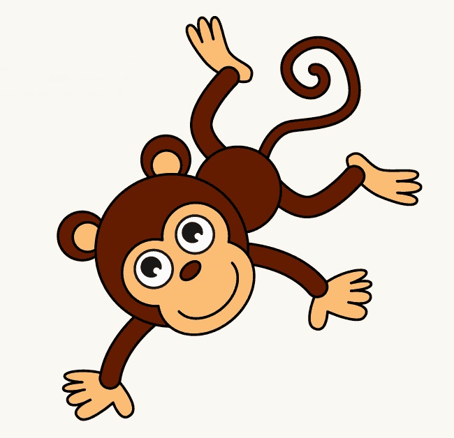 Monkey Coloring Pages Printable