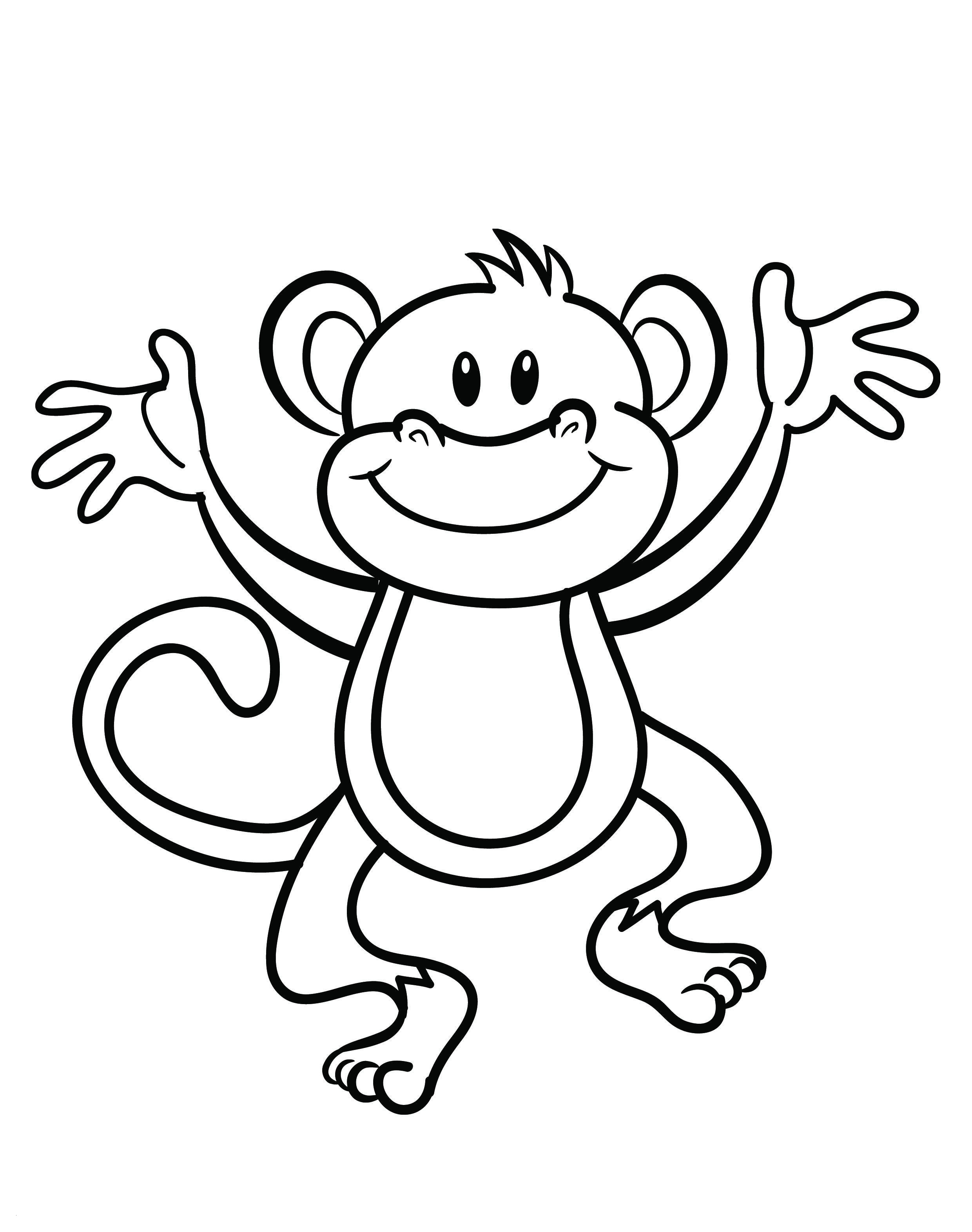 5 little monkeys coloring page New Free Printable Monkey Coloring Pages ? Fun Time