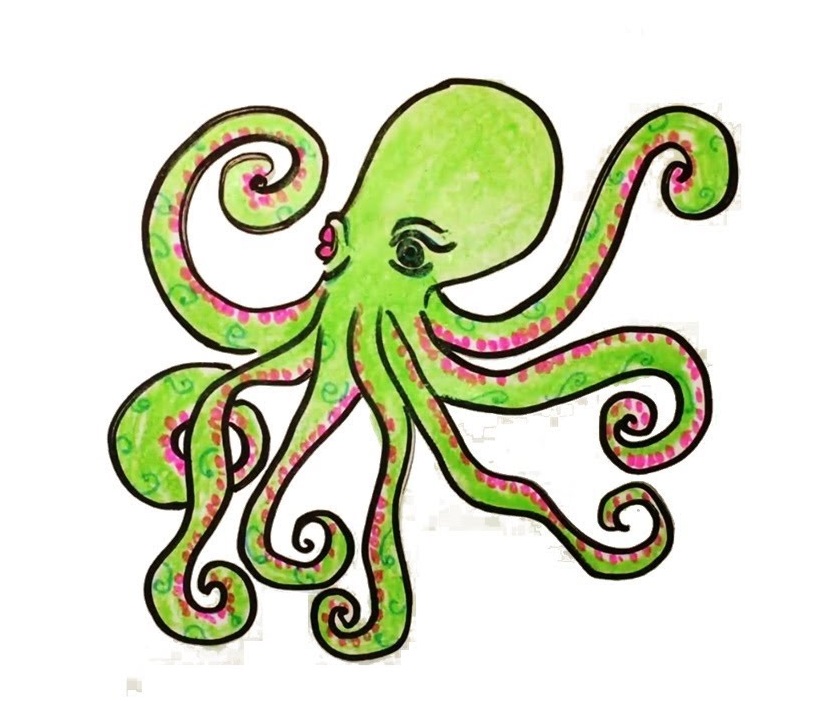 Octopus Printable Coloring Pages