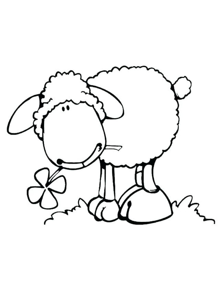 Printable Baa Baa Black Sheep Coloring Pages