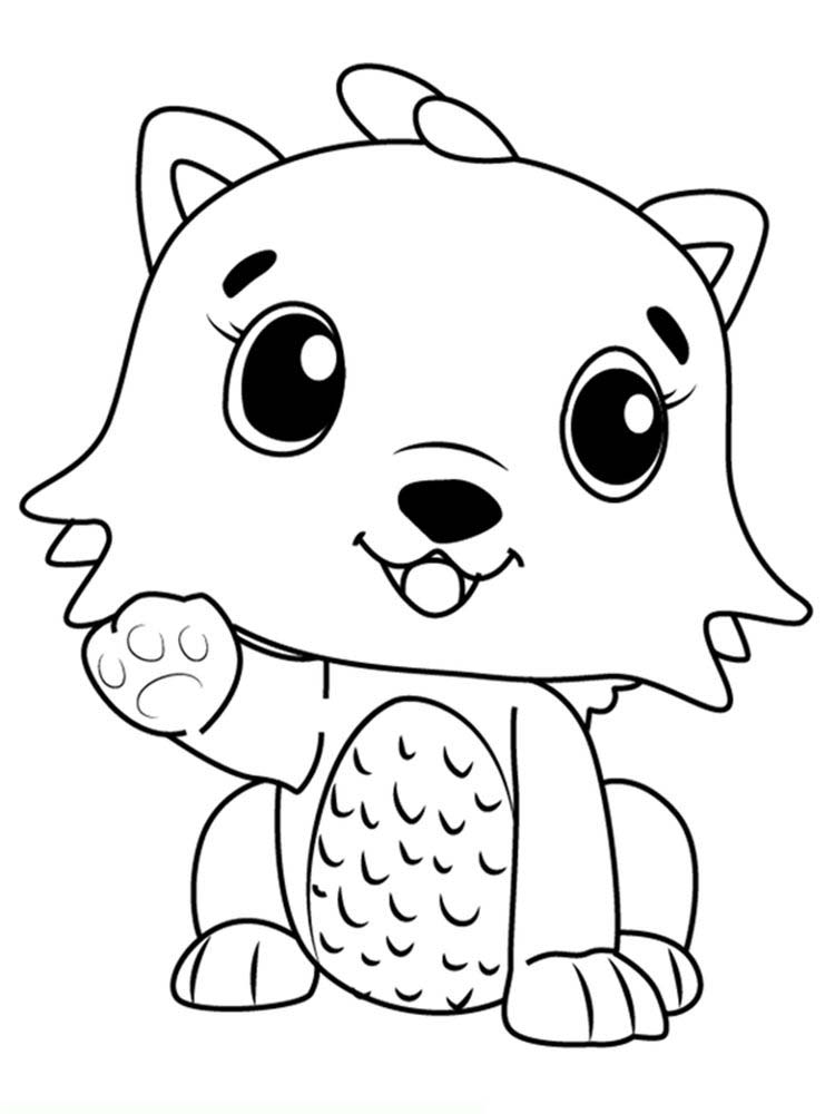 Printable Coloring Pages For Hatchimals