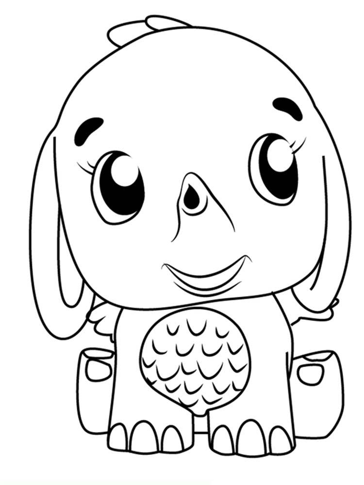 Printable Hatchimals Coloring Pages