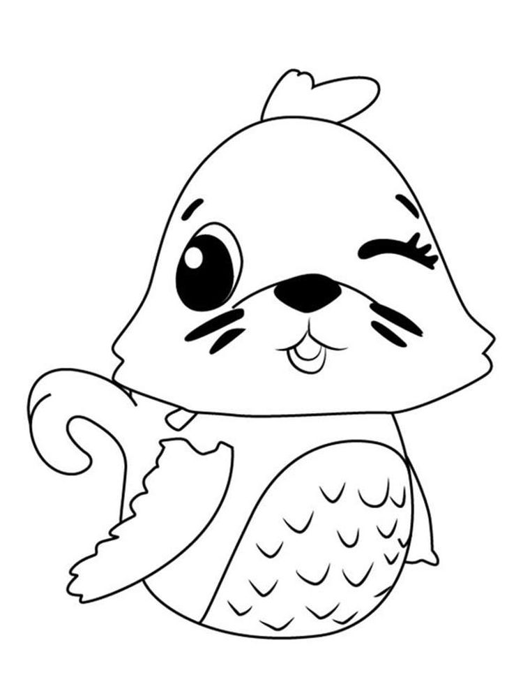 Printable Hatchimals Coloring Sheets