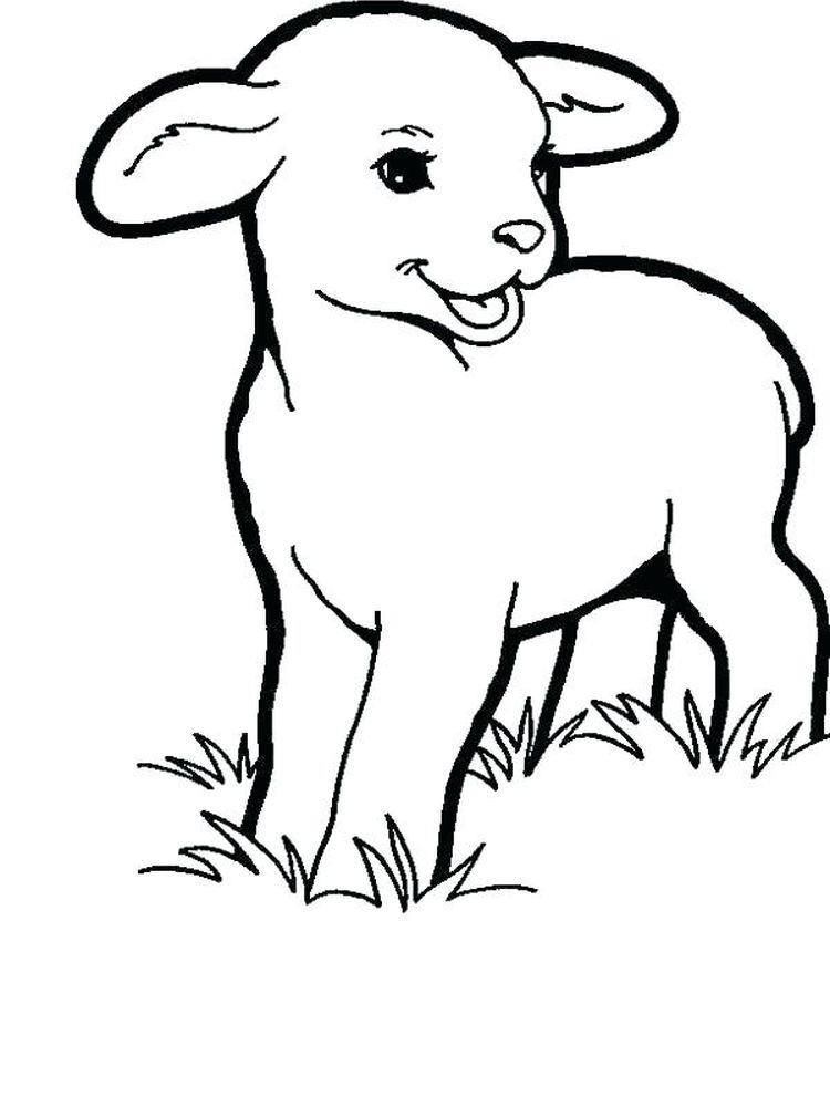 Printable Lost Sheep Coloring Pages Free