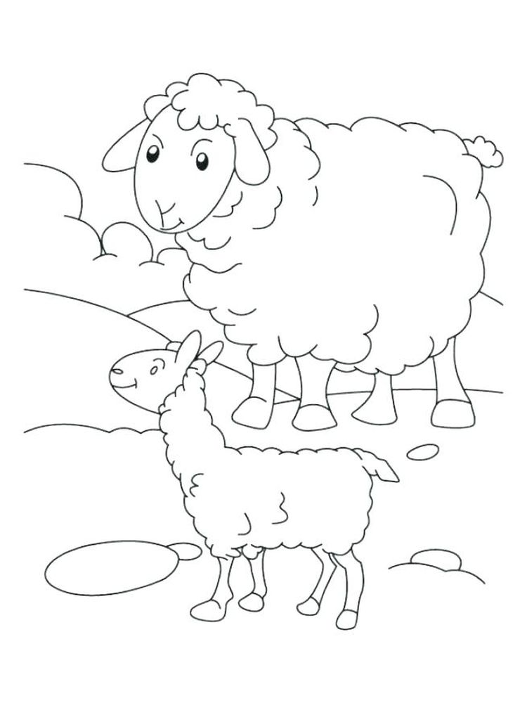 Printable Shaun Sheep Coloring Pages