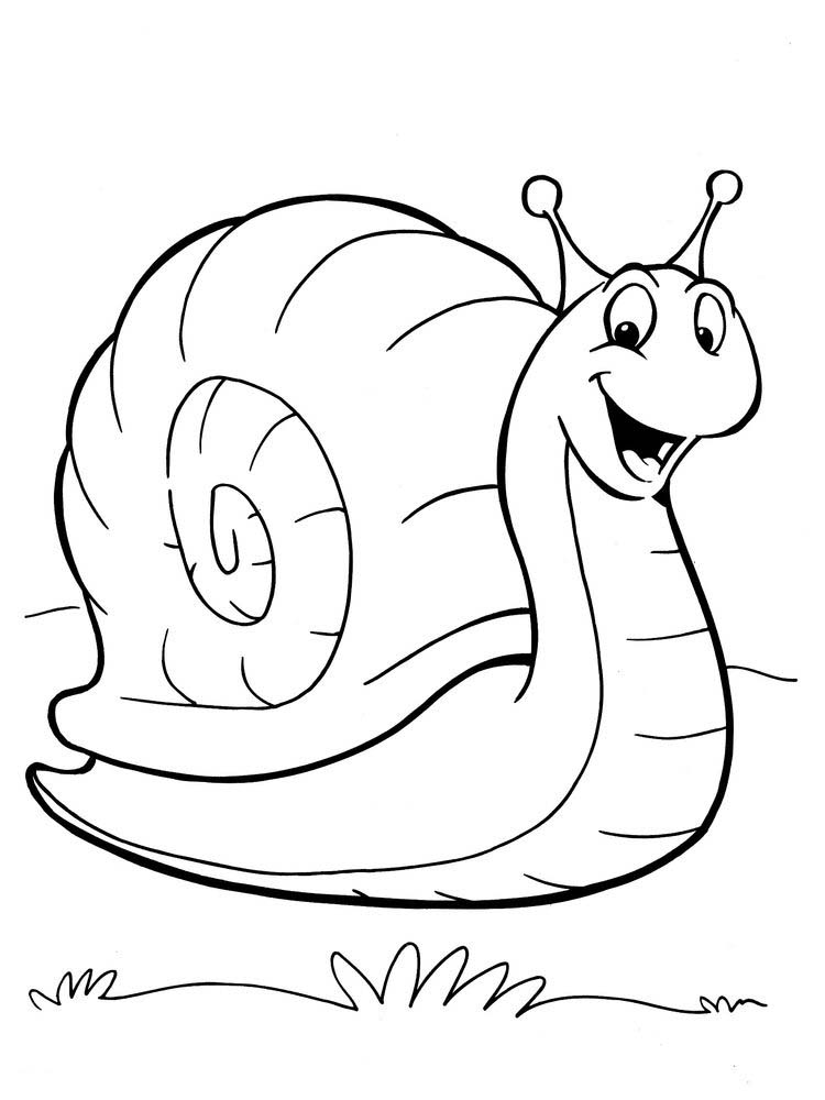 Printable Snail Bob Coloring Pages