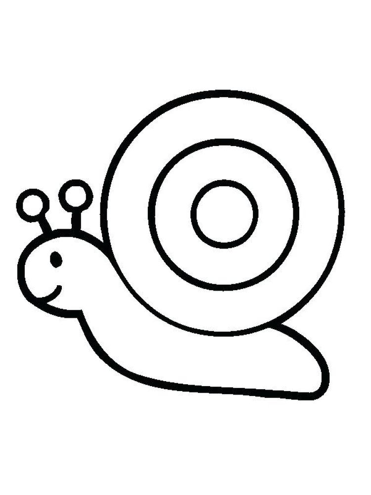 Printable Snail Mandala Coloring Pages