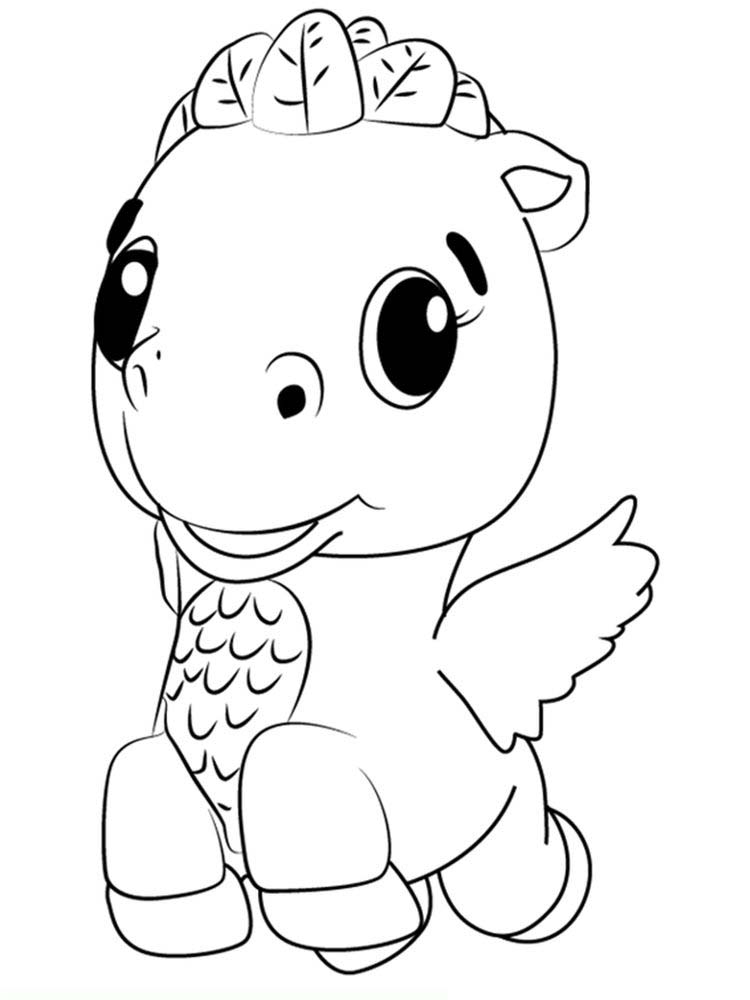 Printable hatchimals coloring pages download