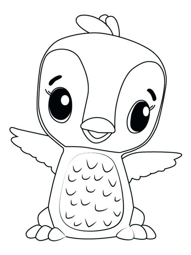 Printable hatchimals coloring pages pdf free