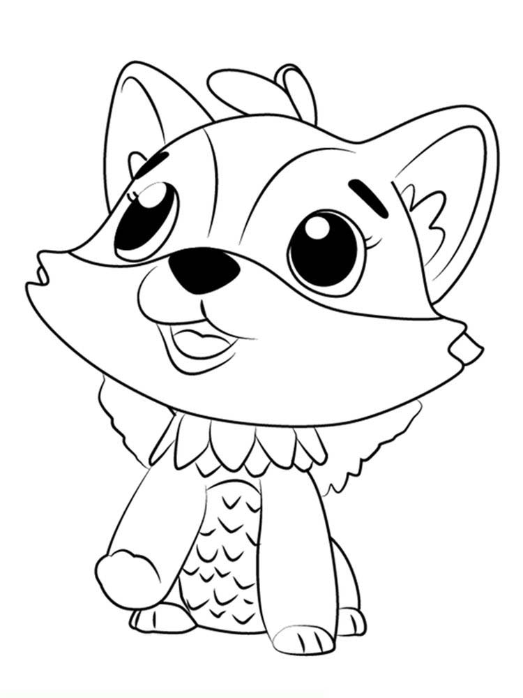 Printable hatchimals coloring pages picture