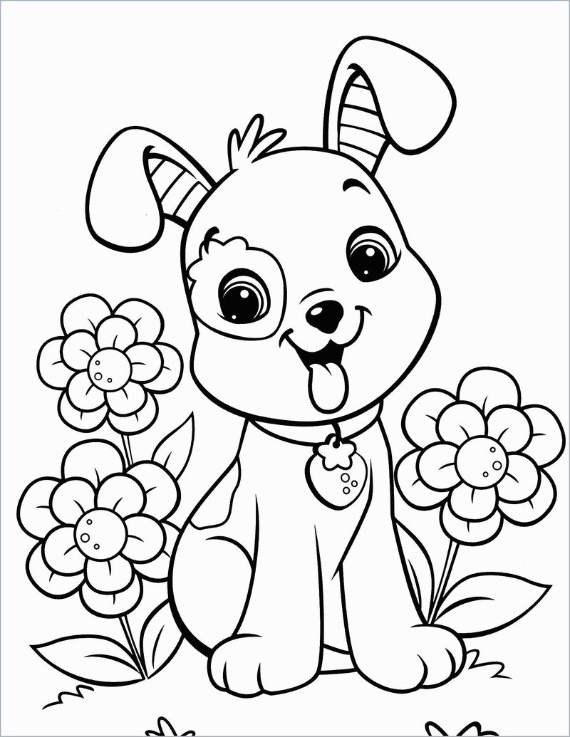 Puppy Coloring Pages That You Can Print