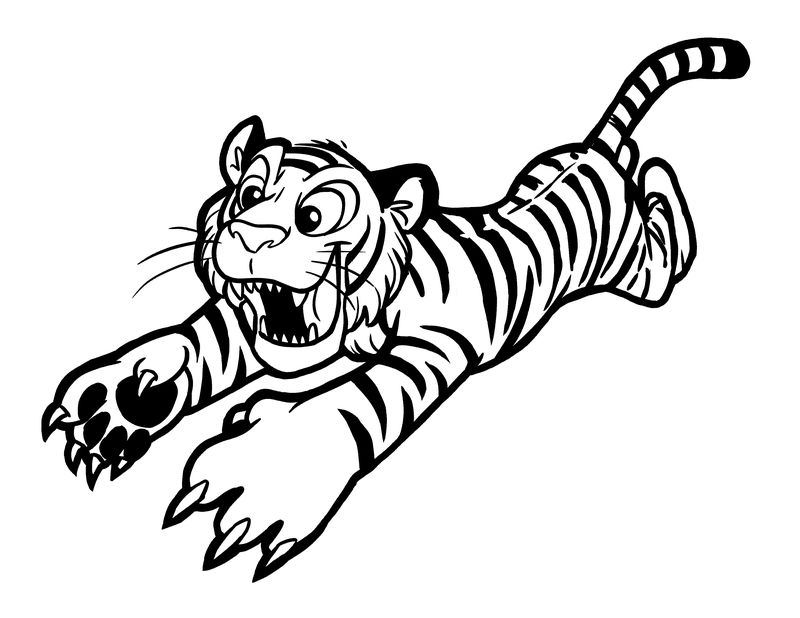 Tiger Coloring Pages For Adults