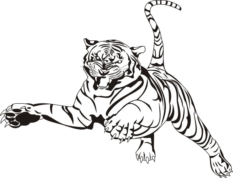 Tiger Cub Coloring Pages