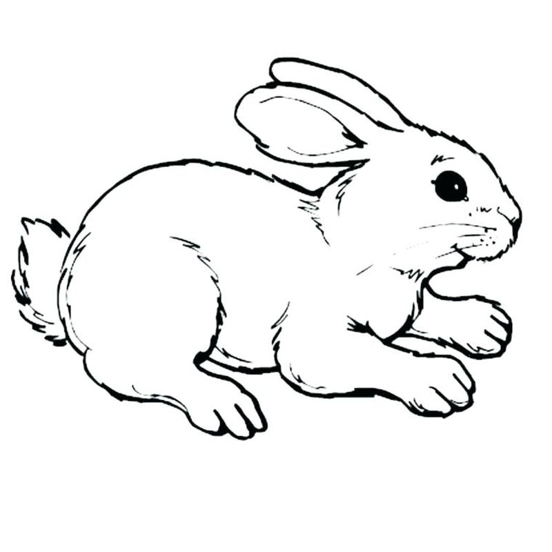 coloring pages of minecraft bunny rabbit