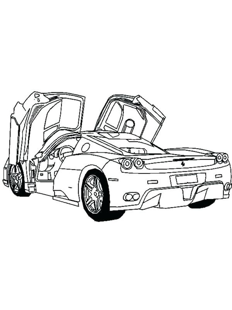 ferrari 458 italia coloring pages free