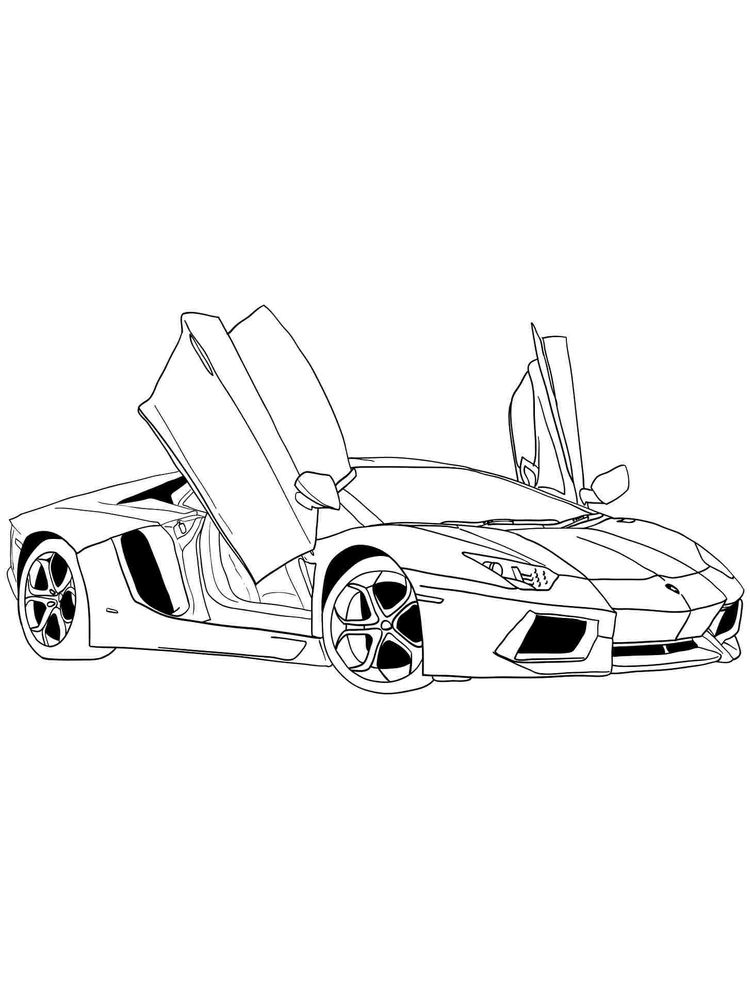 ferrari fxxk coloring page