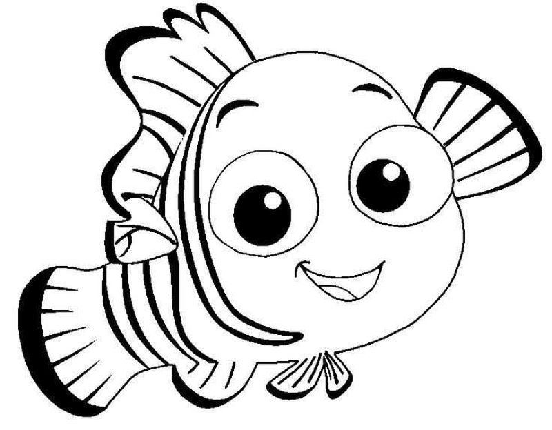 finding nemo and dory coloring pages