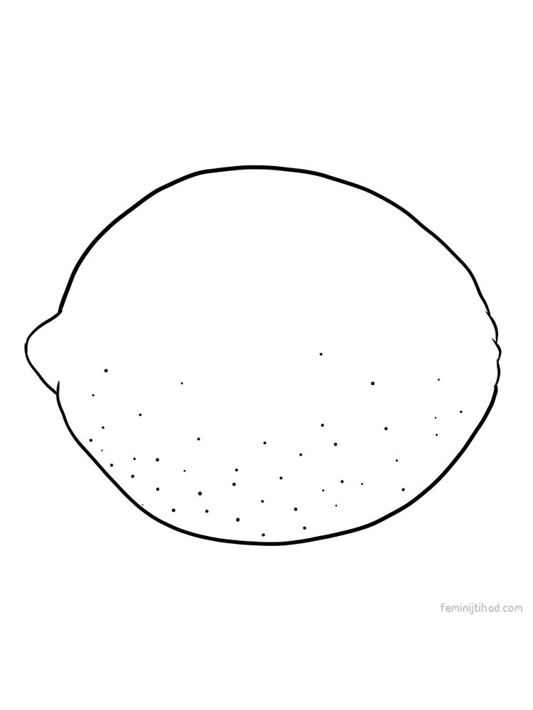 printable lime for coloring download