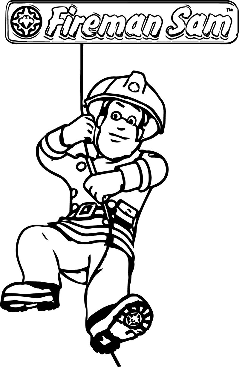 Fireman Coloring Pages To Print