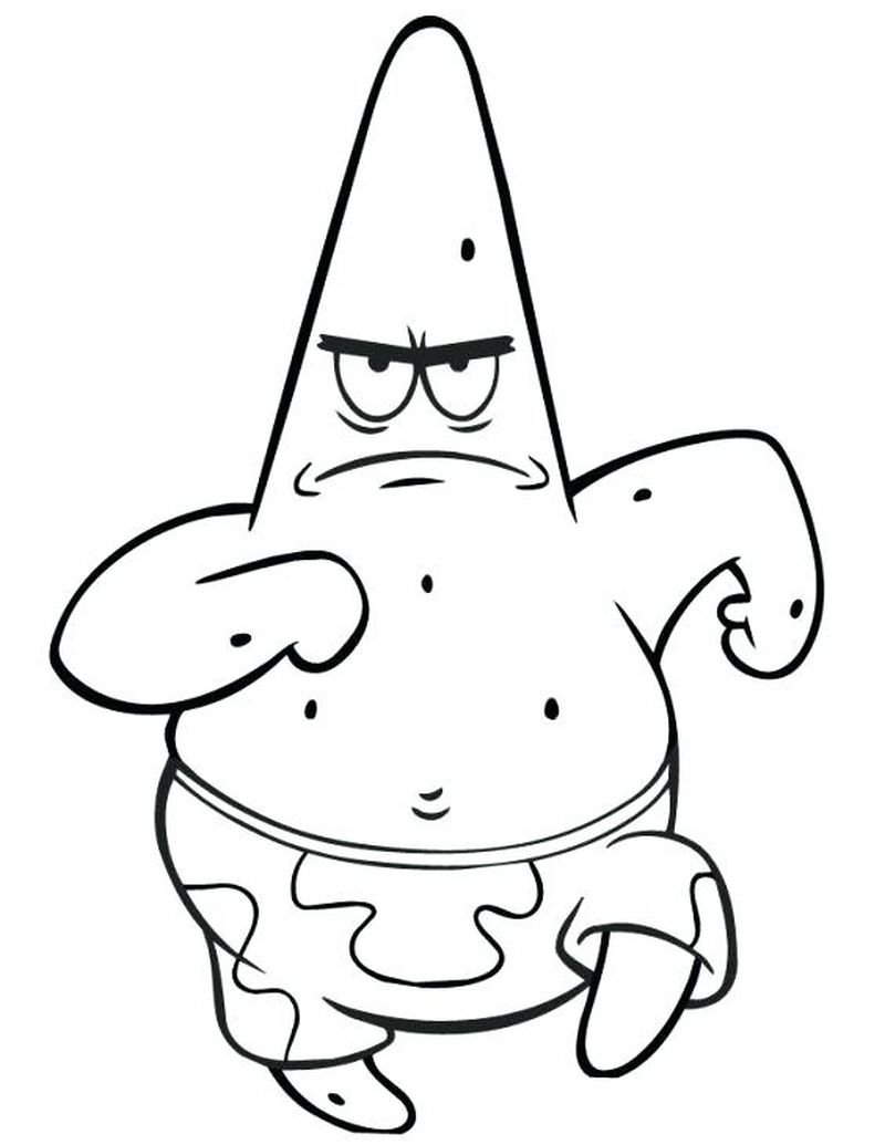 Spongebob Coloring Pages For Adults