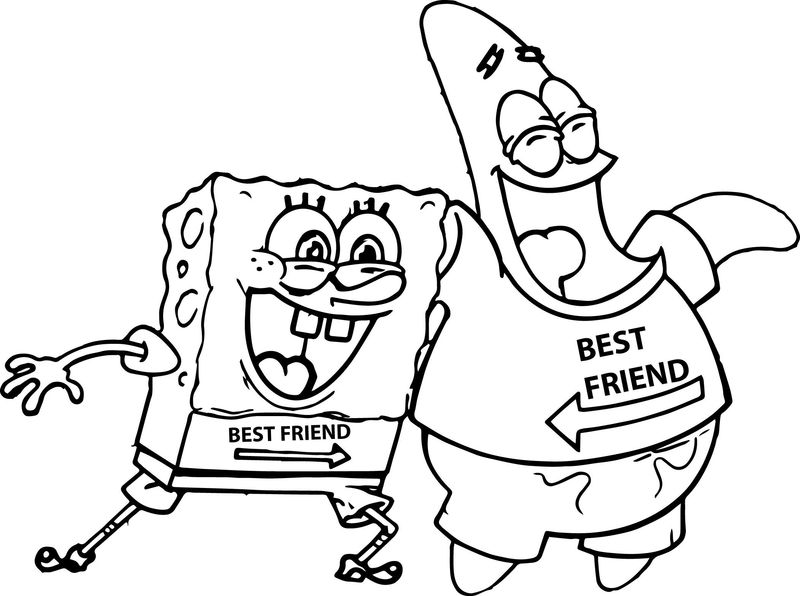 Spongebob Coloring Pages Happy Birthday