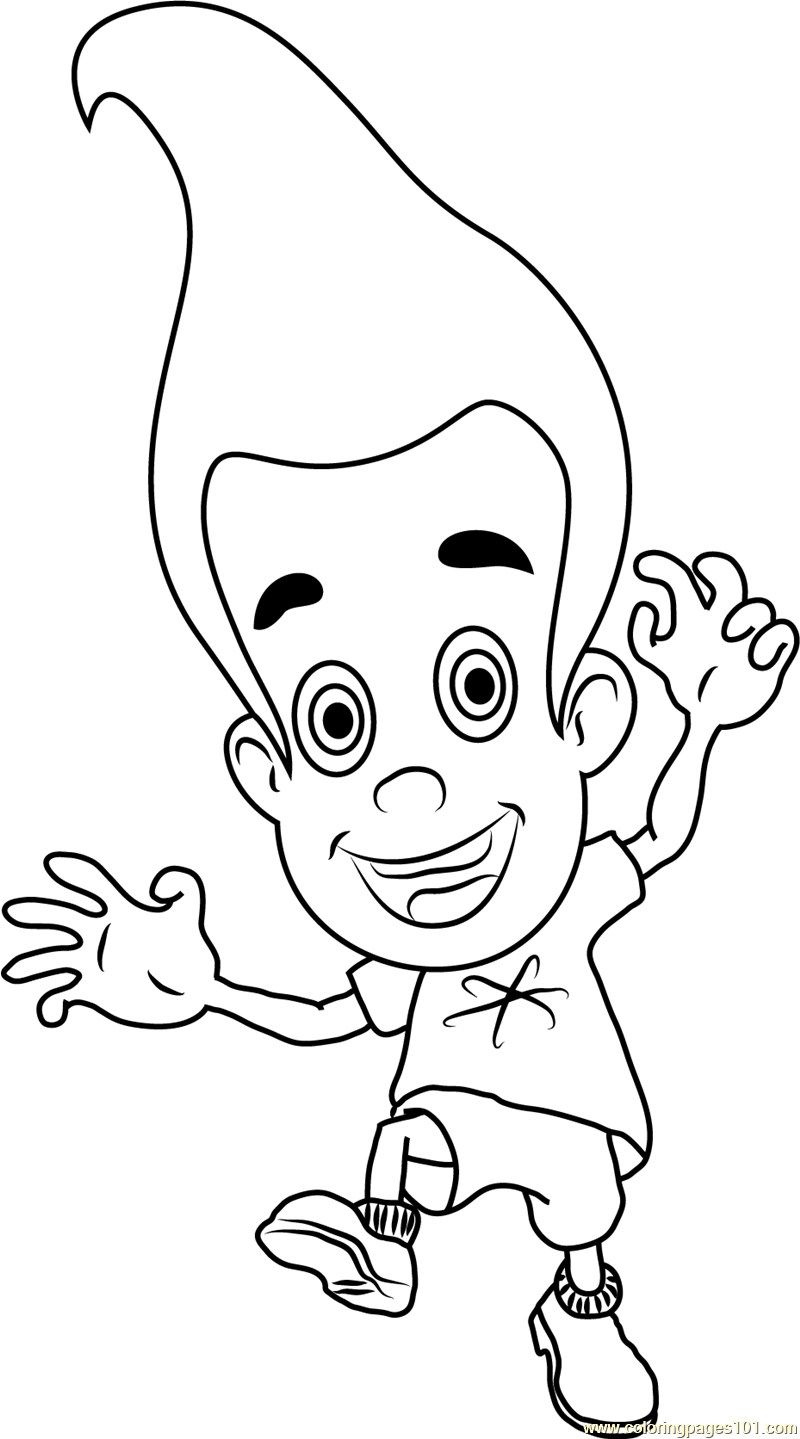 jimmy neutron coloring pagesPrintablePrintable