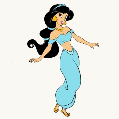 Princess Jasmine Coloring Pages