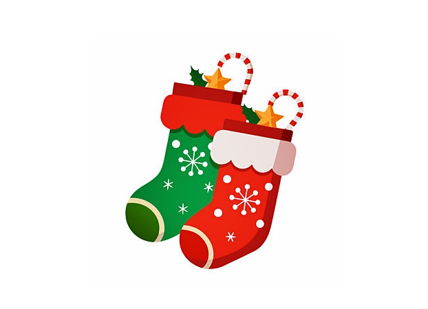 20 Christmas Stockings Coloring Page