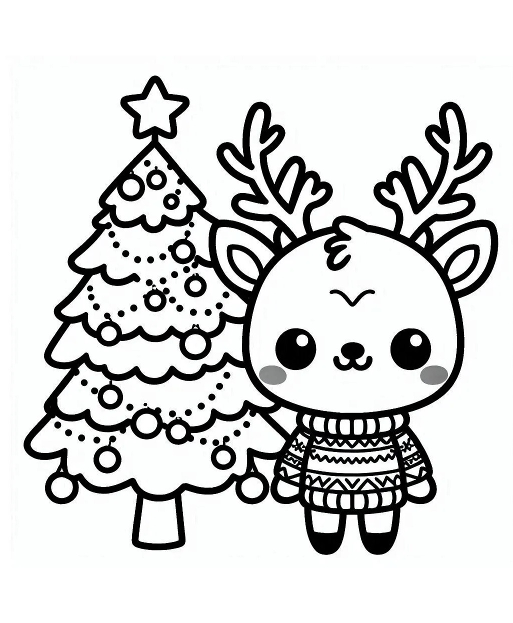 Cute Kawaii Coloring Pages