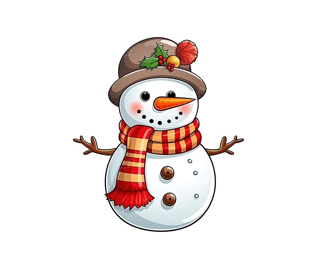 10 Snowman Coloring Page