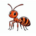 Ant Animal of Coloring Image