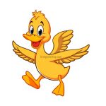 Duck Are Flying Image Coloring