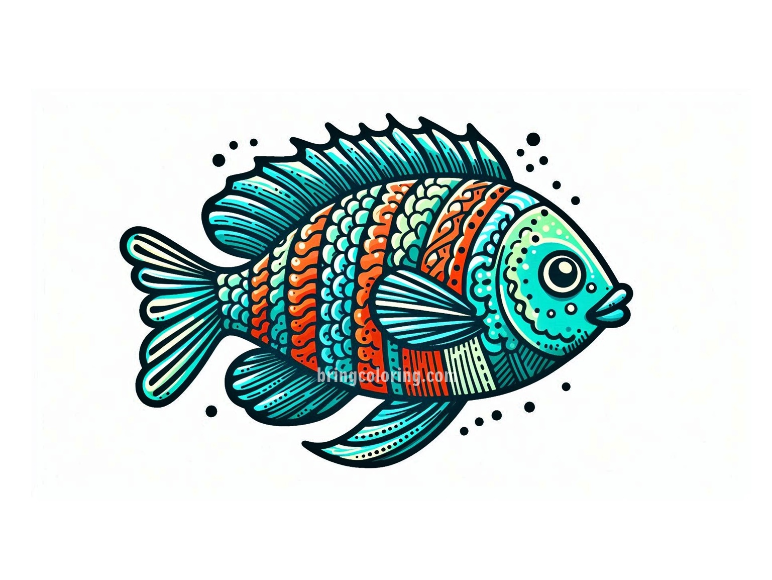 Fish Images Coloring