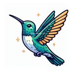 Hummingbird Image Coloring