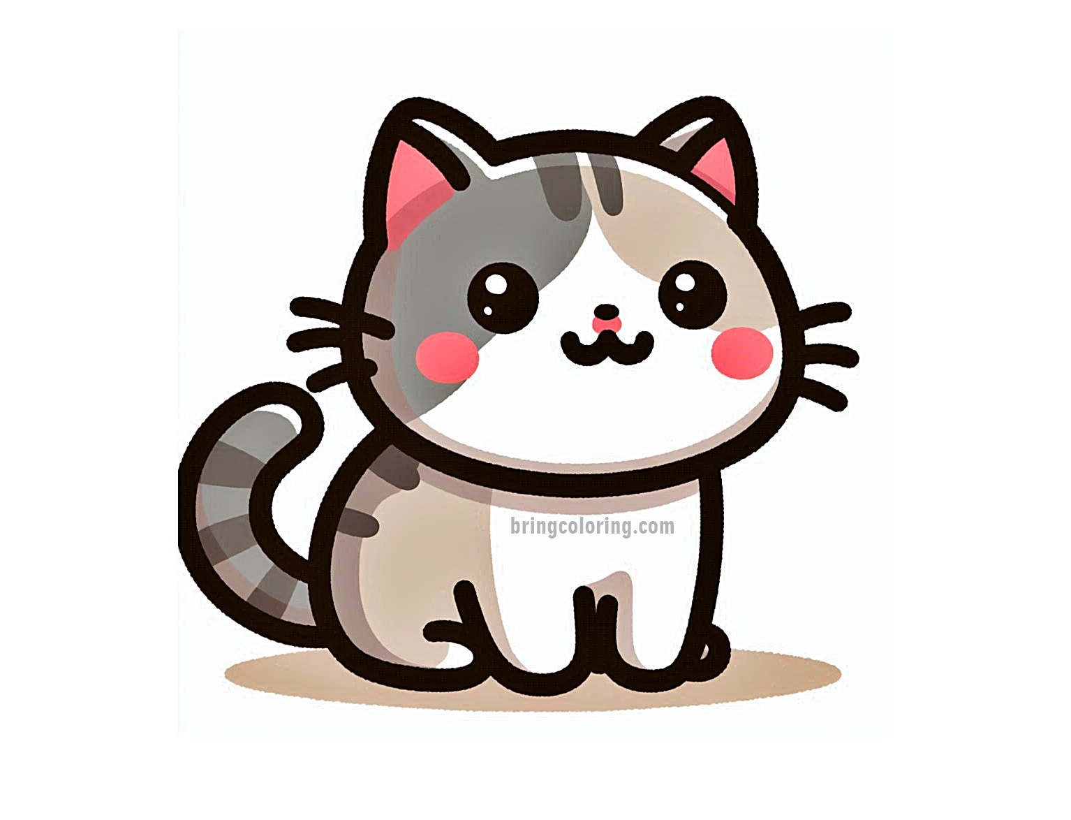 Image Cat Coloring