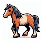 Image is Horse Coloring