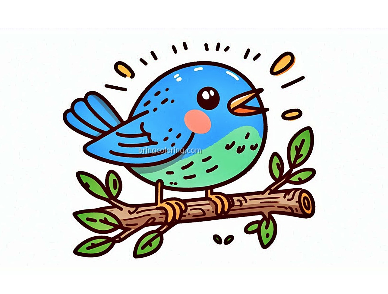 Image od Bird Coloring