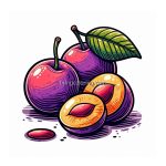 Image of Plum Coloring
