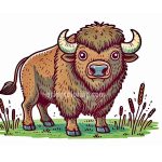 Images Buffalo Coloring