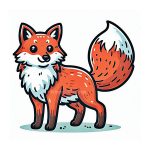 Fox Coloring Pages for Kids Images Fox Coloring