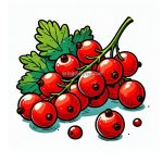 image is redcurrant fruit coloring