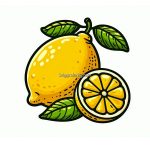 image lemon coloring