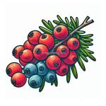 image of juniper berry coloring