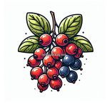 image of salalberry coloring