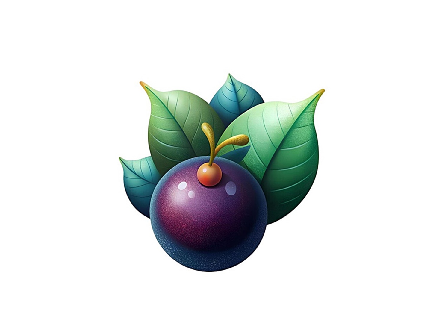 salal berry coloring image