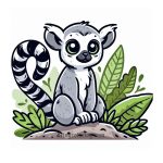 Image Lemur Coloring