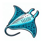Image of Manta Ray Coloring